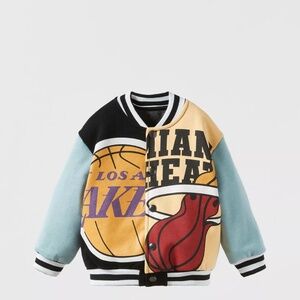 Zara Kids NBA Bomber Jacket 18-24 months